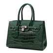 Trendy crocodile pattern Cooperate Satchel Work Handbag for Ladies
