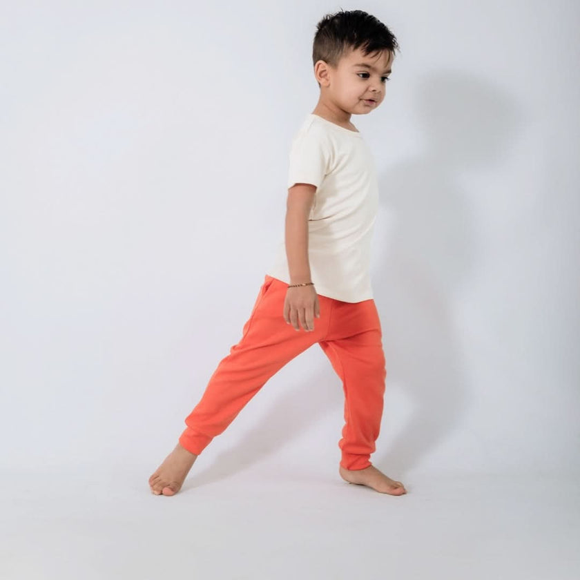 Kids Bamboo Lightweight Joggers | Navy
