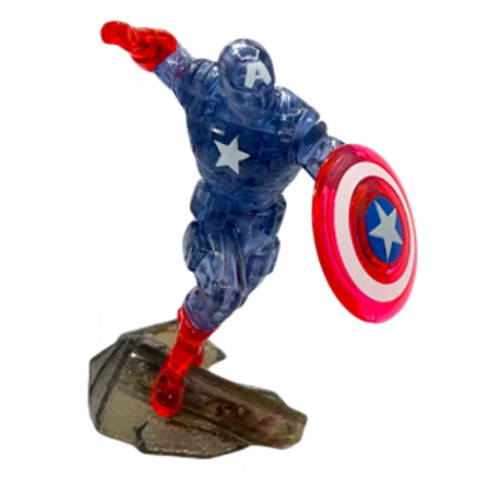 University Games - MARVEL - 3D CRYSTAL PUZZLE PDQ ASST