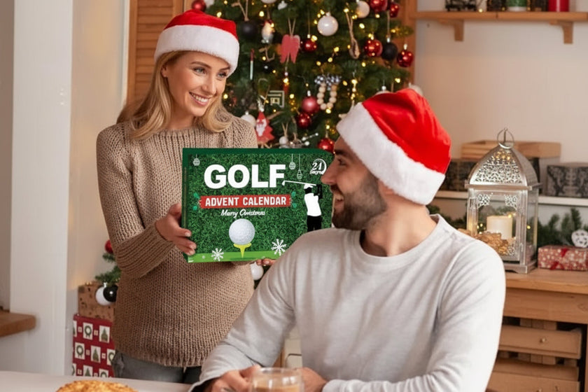 Golf Advent Calendar 24-Piece Gift Set – Golf Balls, Tees & Accessories