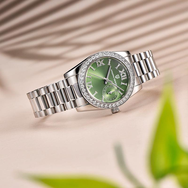 Pagani Design Women's Stainless Steel Waterproof Fashion Watch