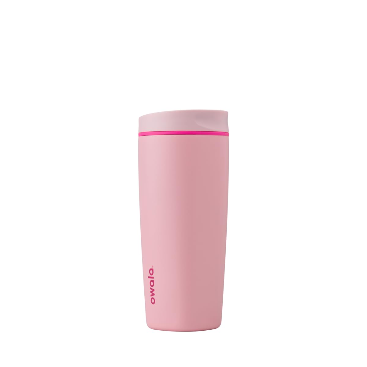 Owala SmoothSip Slider Insulated Stainless Steel Coffee Tumbler, Reusable Iced Coffee Cup, Hot Coffee Travel Mug, BPA Free 20 oz, Pucker Up 🍁 All In One Marketplace Canada