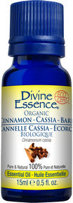 Divine Essence - Cinnamon Cassia Bark (Organic) (15ml)