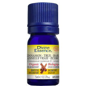 Divine Essence - Cinnamon - True Bark (Organic) (5ml)