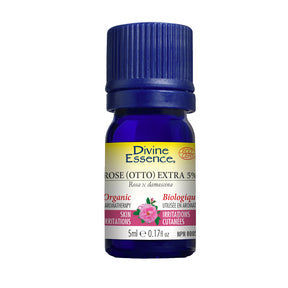 Divine Essence - Rose (Otto) Extra 5% (Organic) (5ml)