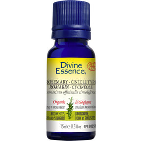 Divine Essence - Rosemary - Cineole Type (Organic) (15ml)