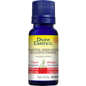 Divine Essence - Eucalyptus Lemon-Scented (Org) (15ml)