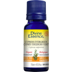 Divine Essence - Cypress - Evergreen (Organic) (15ml)