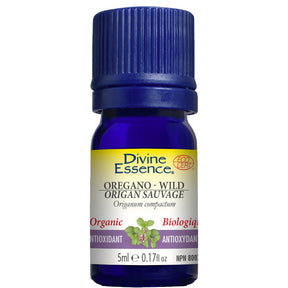 Divine Essence - Oregano - Wild (Organic) (5ml)