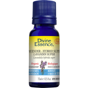 Divine Essence - Lavender Hybrid Super (Organic) (15ml)