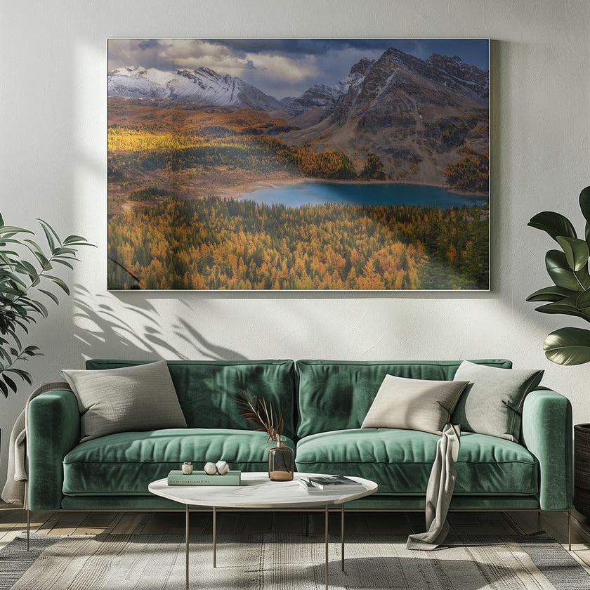 Peinture murale, Lac Magog, Québec