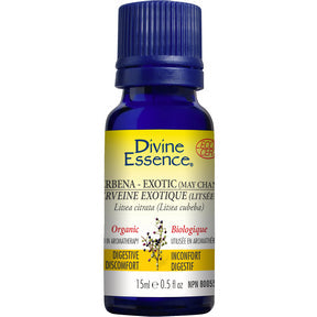 Divine Essence - Verbena - Exotic (May Chang) (Org) (15ml)