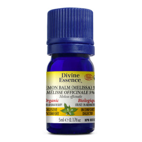 Divine Essence - Lemon Balm (Melissa) 5% (Organic) (5ml)