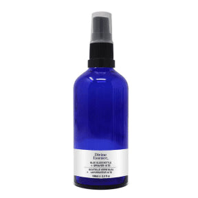 Divine Essence - Blue Glass Bottle 100ml Spray (100ml)