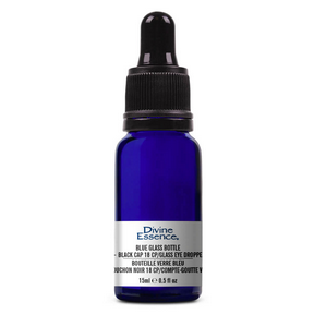 Divine Essence - Bl. Glass Bottle 15ml + Gl. Dropper (15ml)