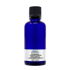 Divine Essence - Bl. Glass Bottle 50ml + Black Cap (50ml)