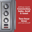 HAMILTON BEACH Easy Reach Convection Countertop Oven - 31434
