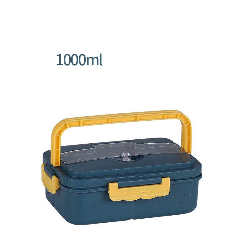 Microwave-Safe Stainless Steel Lunch Box for Work and School