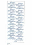 Deco Stickers - Happy Fathers Day