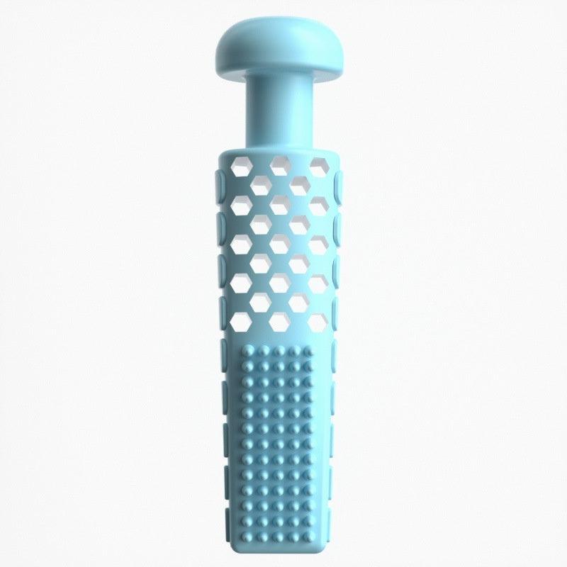 Dog Toothbrush Chew Toy – Rubber Dog Dental Cleaning Toy for Puppies & Aggressive Chewers