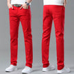 Men Fashion Brands Stretch Slim Fit Skinny Denim Pants jeans Trouser