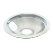 Bol de récupération de gouttes de cuisinière Frigidaire 316048414, 6 pouces, chromé.