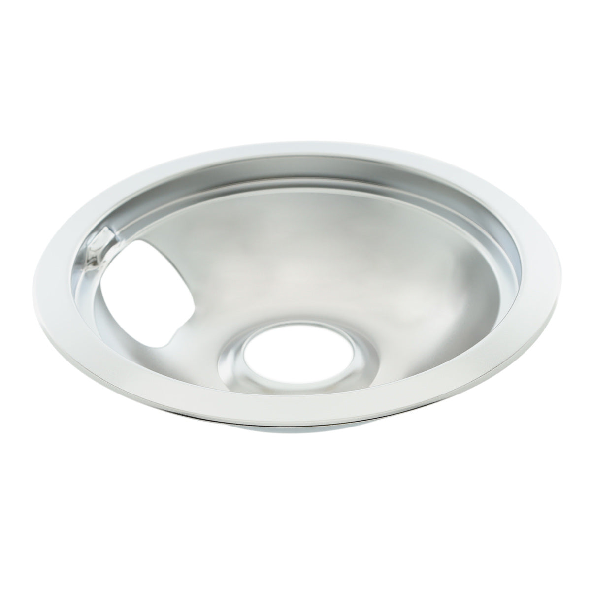 Bol de récupération de gouttes de cuisinière Frigidaire 316048414, 6 pouces, chromé.