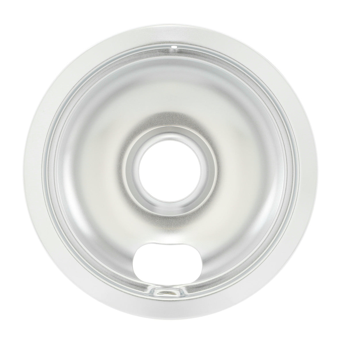 Bol de récupération de gouttes de cuisinière Frigidaire 316048414, 6 pouces, chromé.