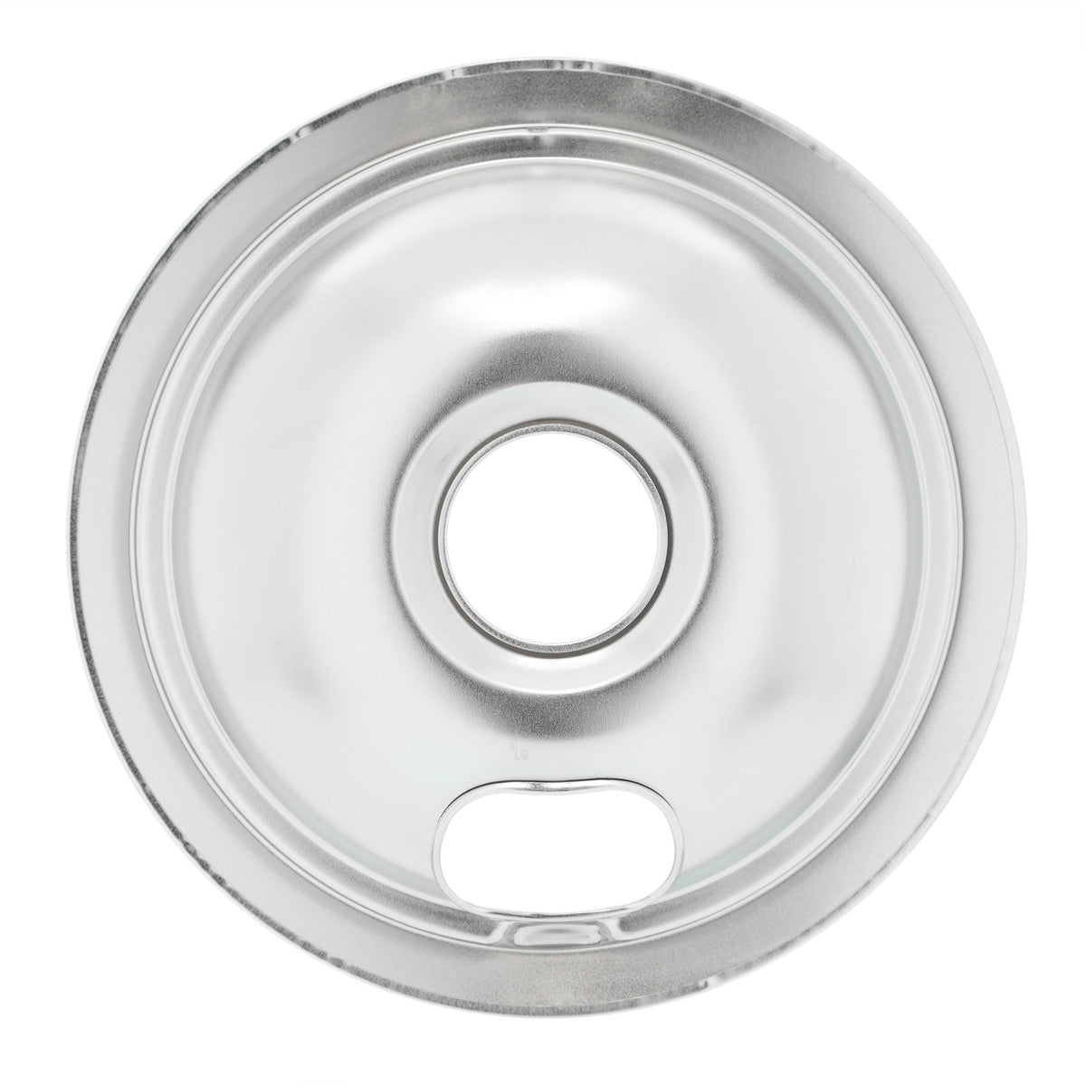Bol de récupération de gouttes de cuisinière Frigidaire 316048414, 6 pouces, chromé.