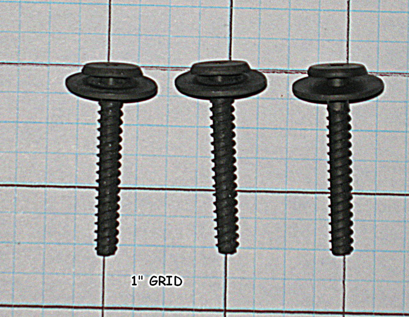 Frigidaire 316278700 Washer Part - Range Wafer Head Screw 10-14