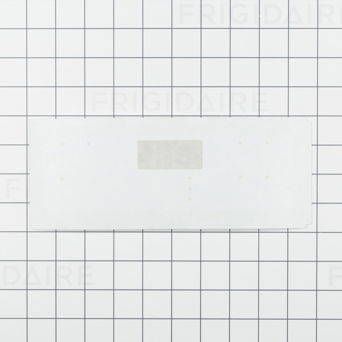 Frigidaire 316419137 White Oven Range Touchpad Overlay