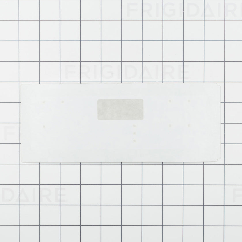 Frigidaire 316419137 White Oven Range Touchpad Overlay