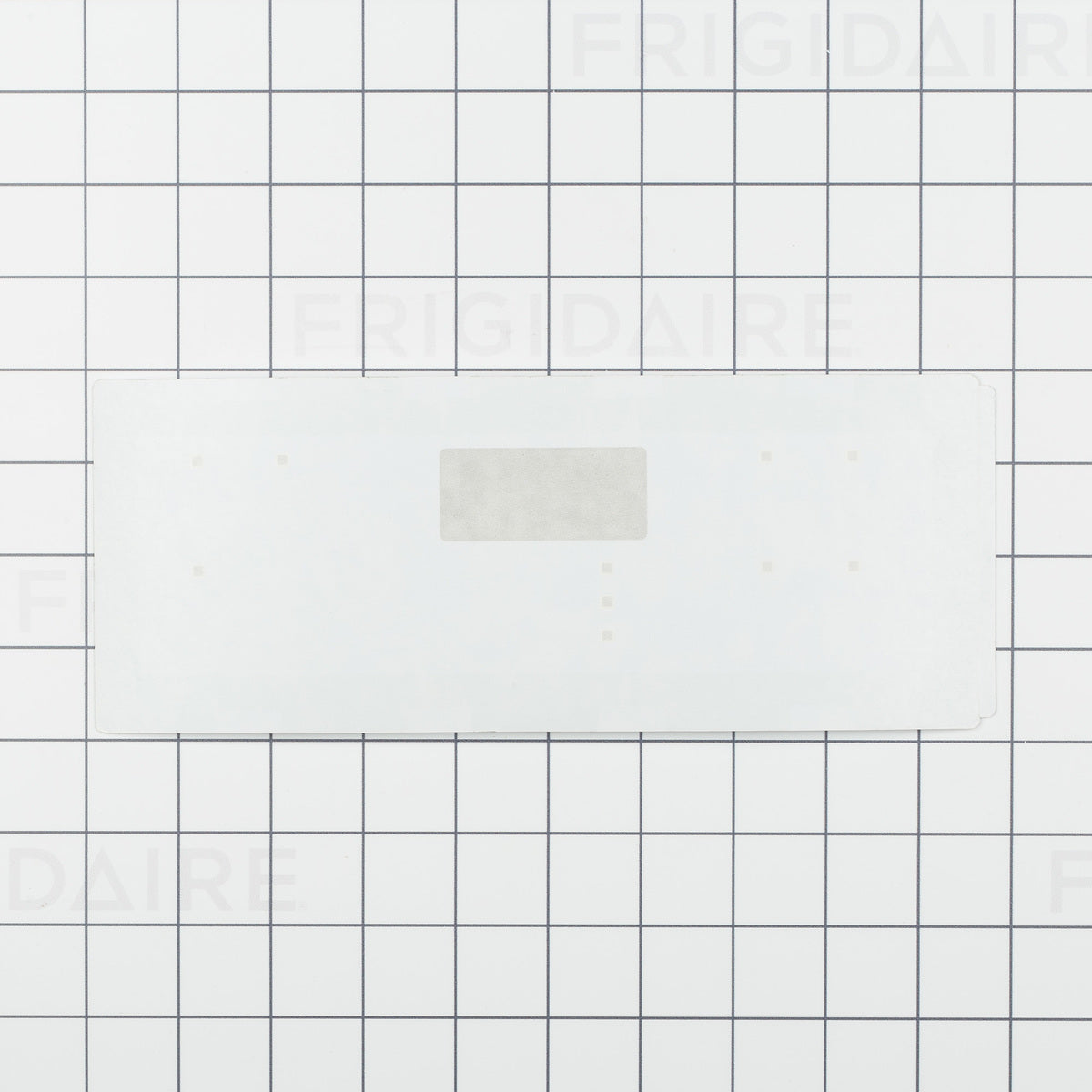 Frigidaire 316419137 White Oven Range Touchpad Overlay
