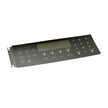 316419828 Black Oven Control Overlay for Frigidaire Range