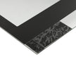 Verre de porte de four noir avec feuille de protection Frigidaire 316452758