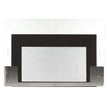 Verre de porte de four noir avec feuille de protection Frigidaire 316452758