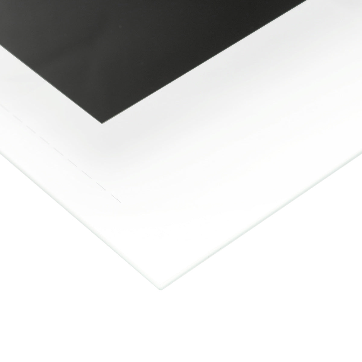 Verre de porte de four noir avec feuille de protection Frigidaire 316452758