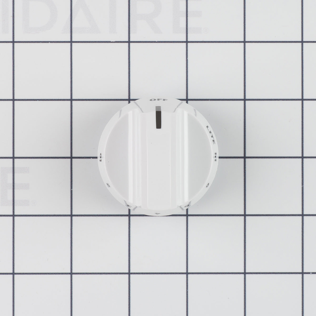 Frigidaire 316543906 White Top Valve Knob for Oven Range