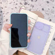 Frosted frame lens Silicone phone case