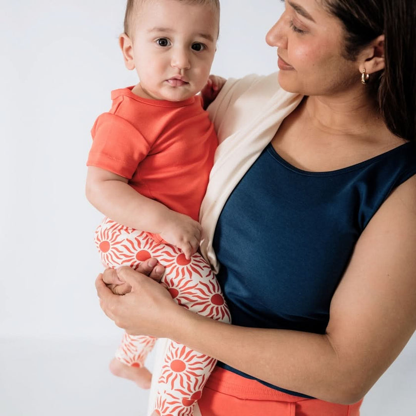 Kids' Bamboo Leggings | Navy