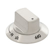 Frigidaire 318242275 Stainless Steel Control Knob for Cooktop