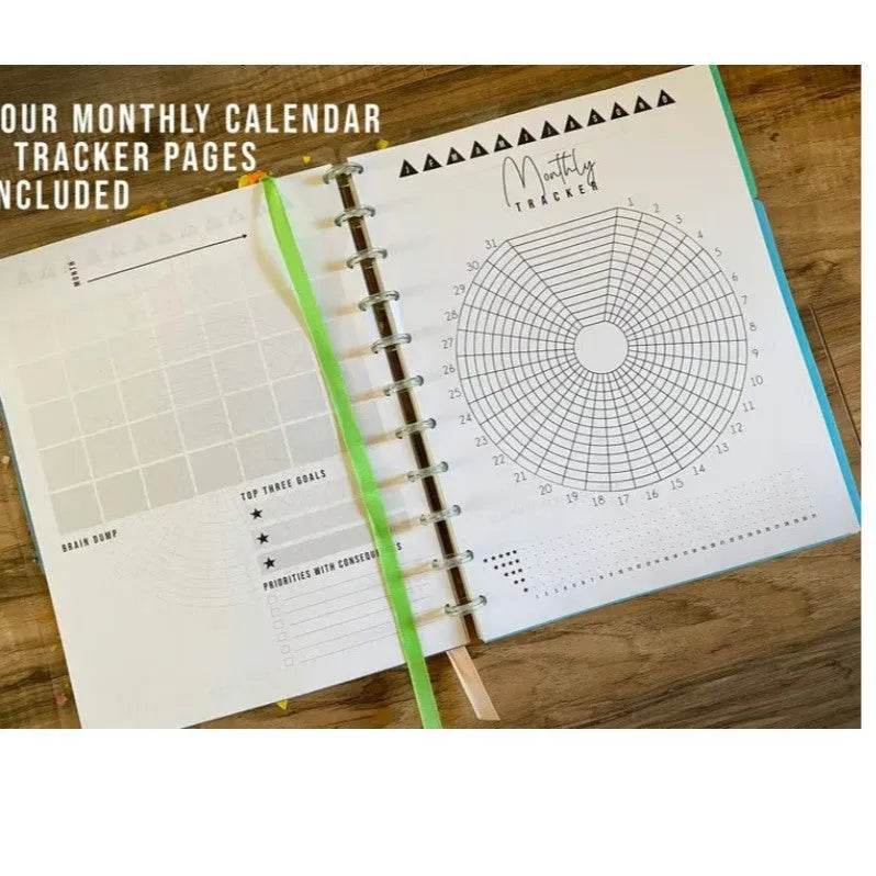 Creative Color LIFE PLANNER Planning Notebook