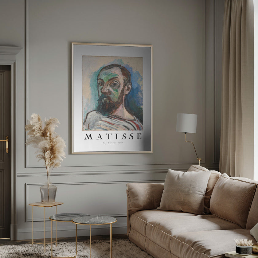 Wall art Self Portrait 1906 Poster