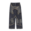 Distressed Denim Pant for women Oversized Streetstyle Patch Cargo Jeans Pant