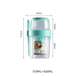 Portable Lock sealed Breakfast Oatmeal Cereal Nut Yogurt Fresh Fruit Salad Cup