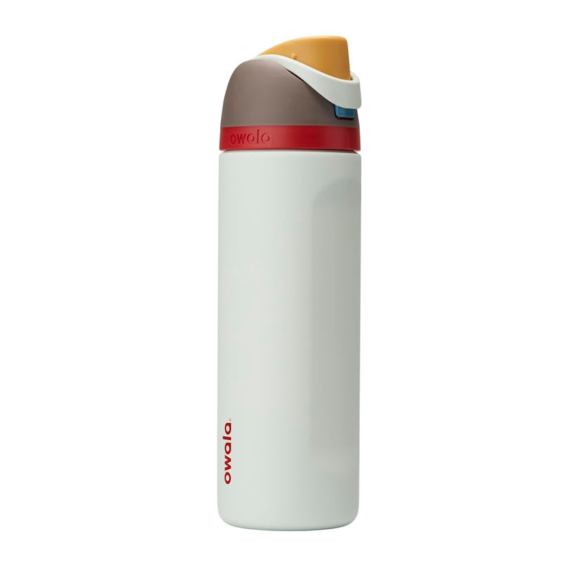 Owala FreeSip Insulated Stainless Steel Water Bottle with Straw for Sports and Travel, BPA-Free, 24-oz, Boneyard 🍁 All In One Marketplace Canada