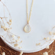 NADIA  Stunning Mother of pearl Charm Necklace