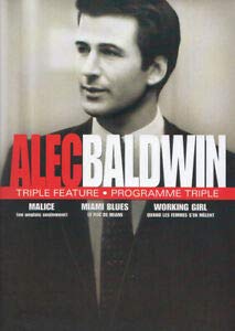 Alec Baldwin Triple Feature / Malice + Miami Blues + Working Girl - DVD