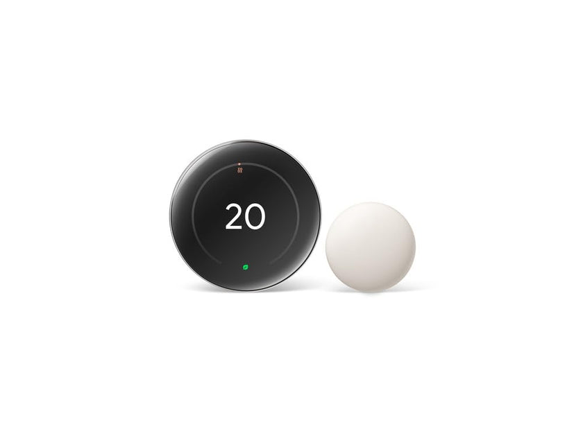 Google Nest Learning Thermostat (4th Gen) with Temp Sensor - Silver 🍁 All In One Marketplace Canada