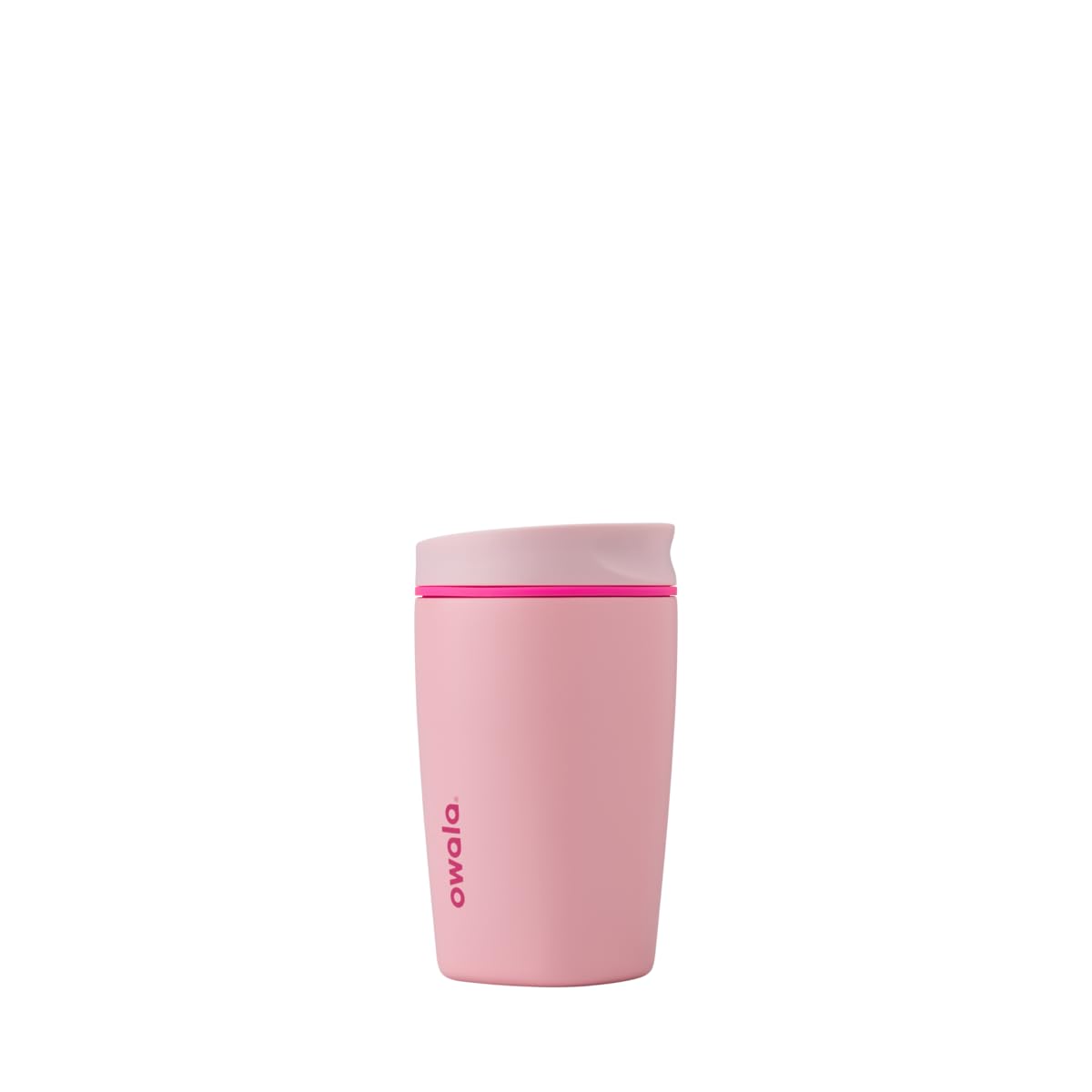 Owala SmoothSip Slider Insulated Stainless Steel Coffee Tumbler, Reusable Iced Coffee Cup, Hot Coffee Travel Mug, BPA Free 12 oz, Pucker Up 🍁 All In One Marketplace Canada